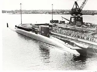 illustration de USS Daniel Webster (SSBN-626)