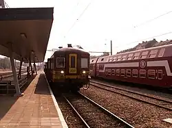 Gare et trains en 2007.