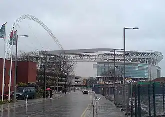 Le Stade de Wembley à Londres