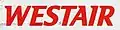 Logo de la compagnie française Westair dans les années 1990.