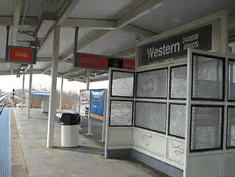 Image illustrative de l’article Western (ligne orange du métro de Chicago)