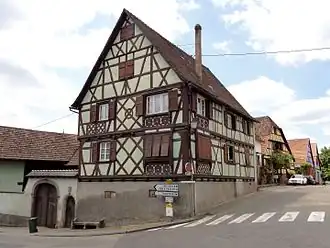 Maison dite maison Hoffmann (XVIIe-XVIIIe), 2 rue Birris.