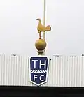 Statue du coq sur l'ancien stade du White Hart Lane.