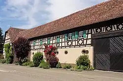 Grange de ferme (XIXe),20 rue Principale.