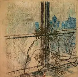 Vue sur les remparts du château du Wawel.