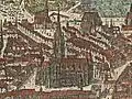 La Stephansplatz au début du XVIIe&nbsp;siècle.