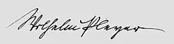 signature de Wilhelm Pleyer