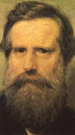 portrait d'un homme barbu