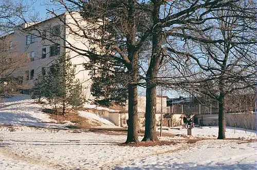 Vue vers le sud-est.