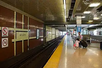 Image illustrative de l’article Wilson (métro de Toronto)