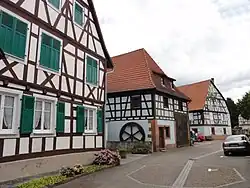 Ancienne ferme (XVIIIe),7 rue du Moulin.