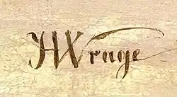 signature de Hinrich Wrage