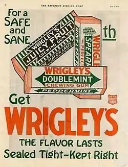 illustration de Wrigley Company