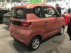 Wuling Hongguang Mini EV vue arrière