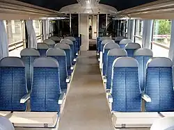 Intérieur d'un X 4900 rénové.