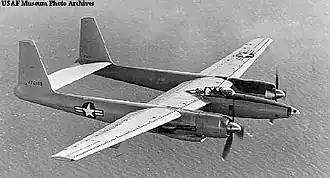Le XF-11, prototype d'avion de reconnaissance (1946).