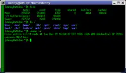 Xterm 4.5 sous Mandrake Linux 10.2.