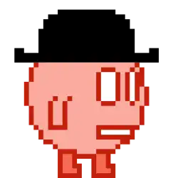 Capture d'écran du protagoniste.