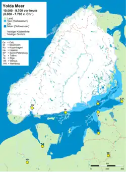 Mer de Yoldia (9&nbsp;700-7&nbsp;700&nbsp;AP)