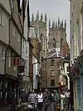 Vue des Shambles.