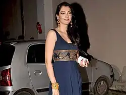 Photographie montrant Miss Inde Monde 1999, Yukta Mookhey