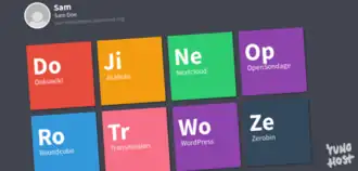 Interface utilisateur des applications.