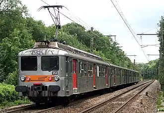 Z 5353 (équipée EAS) avant sa rénovation à La Rochette (Seine-et-Marne).