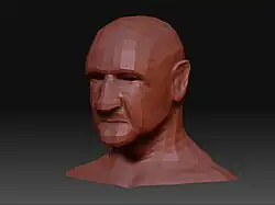 Description de l'image ZBrushHeadLevel1.jpg.