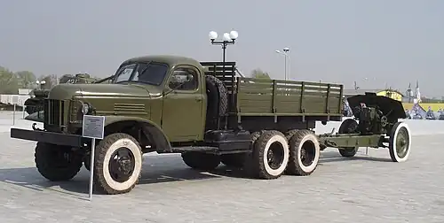 ZIS-151 dans un musée.
