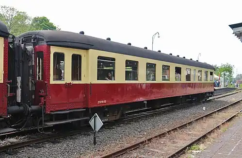 Voiture K1 restaurée par le ZLSM aux Pays-Bas.