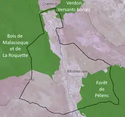 Zones naturelles ZNIEFF.