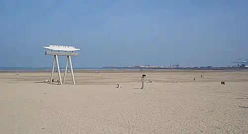 La plage de Zeebruges