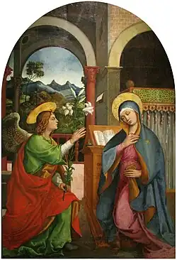 Annonciation, musée de Poznan.