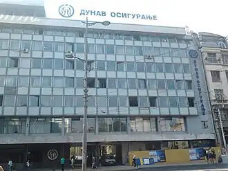 illustration de Dunav osiguranje Beograd