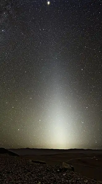 Image illustrative de l’article Nuage zodiacal