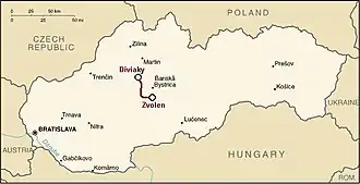 Image illustrative de l’article Ligne 171 (chemin de fer slovaque)