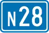 Image illustrative de l’article Route nationale 28 (Belgique)