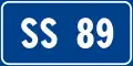 Image illustrative de l’article Route nationale 89 (Italie)