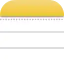 Description de l'image Apple Notes icon.svg.