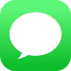 Icône de l’application message depuis iOS 8