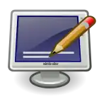 Description de l'image subtitleeditor.svg.