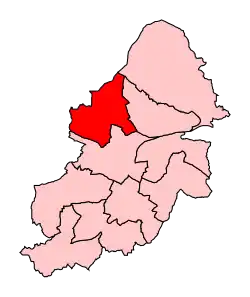 Carte de la circonscription