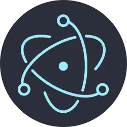 Description de l'image Electron Software Framework Logo.svg.