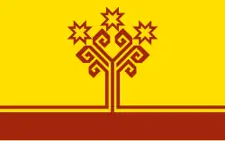 Drapeau de la Tchouvachie