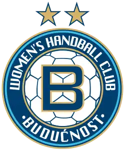 Logo du ŽRK Budućnost Podgorica