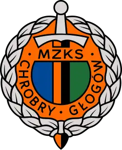 Logo du SPR Chrobry Glogów