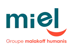 logo de Miel, groupe Malakoff Humanis