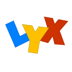 Description de l'image Lyx Logo.svg.