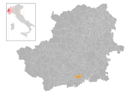 Localisation de Cercenasco