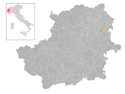 Localisation de Orio Canavese